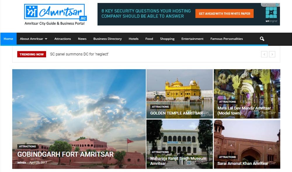 Amritsar City Portal