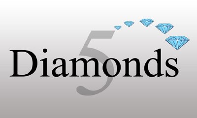 5Diamonds Logo Graphic Design